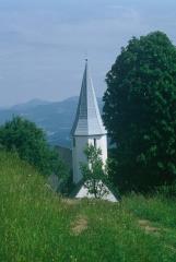 The Church of St. Jošt in Rovt pod Menino kept its original form